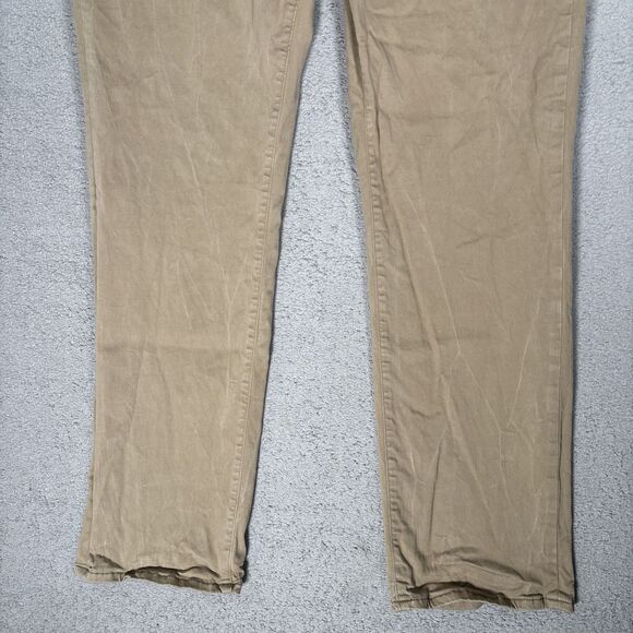 34 Heritage Pants Men Size 34x29 Charisma Comfort Rise Classic Beige Khaki Prep - Picture 4 of 16